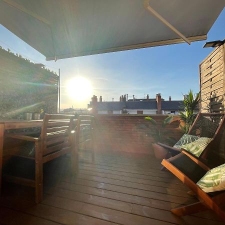 Barcelona Penthouse Private Terrace Sustainable Stay Keyless Access Luaran gambar
