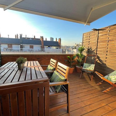 Barcelona Penthouse Private Terrace Sustainable Stay Keyless Access Luaran gambar