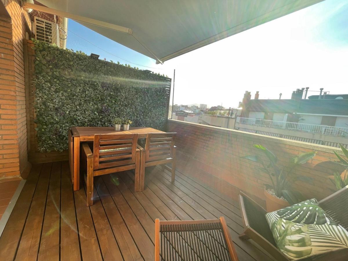 Barcelona Penthouse Private Terrace Sustainable Stay Keyless Access Luaran gambar