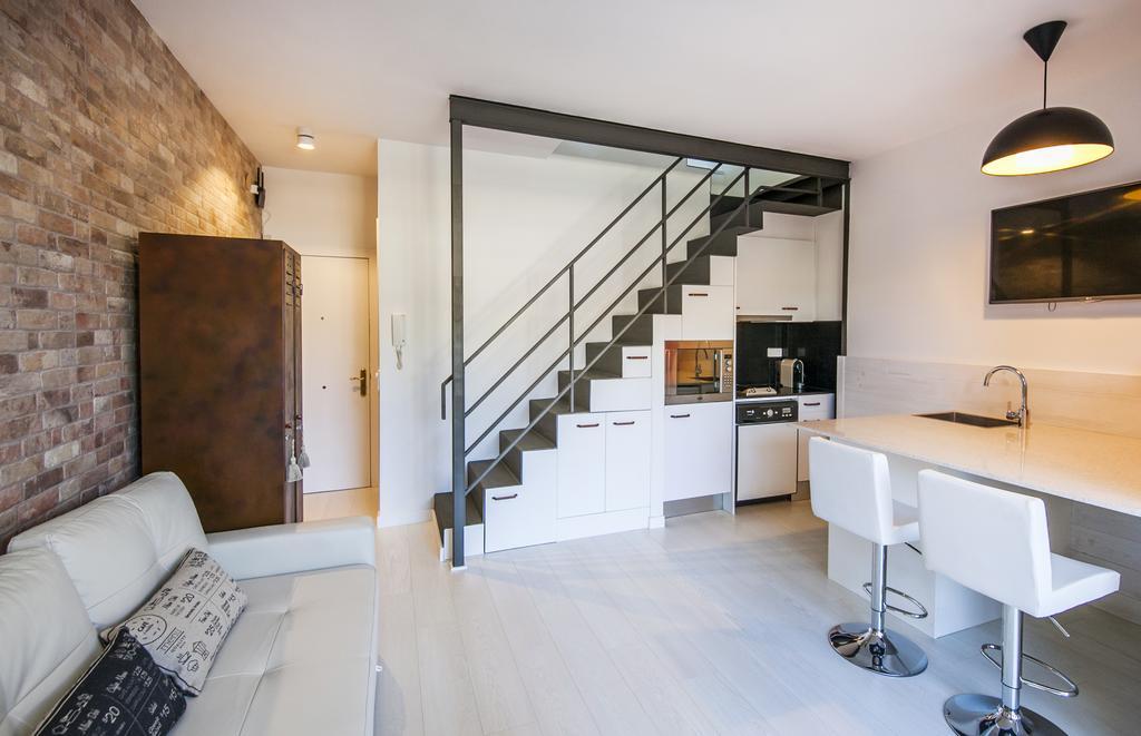 Barcelona Penthouse Private Terrace Sustainable Stay Keyless Access Luaran gambar