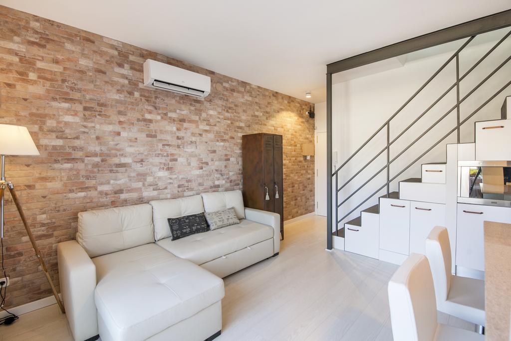 Barcelona Penthouse Private Terrace Sustainable Stay Keyless Access Luaran gambar